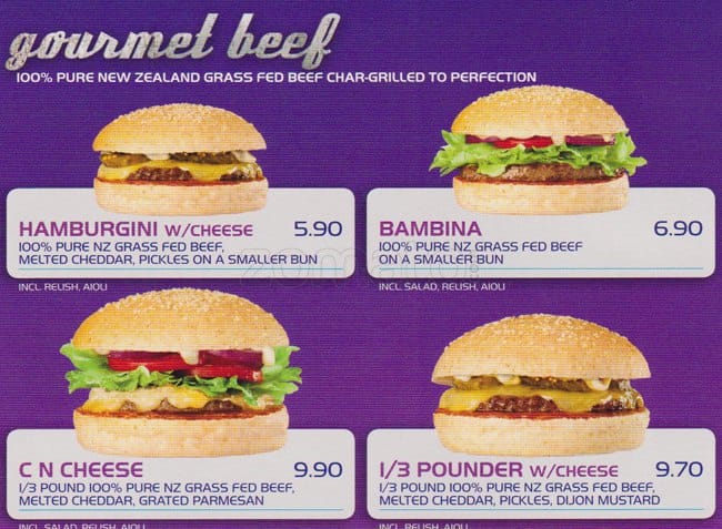 Burger Fuel Menu, Menu for Burger Fuel, Johnsonville, Wellington City ...