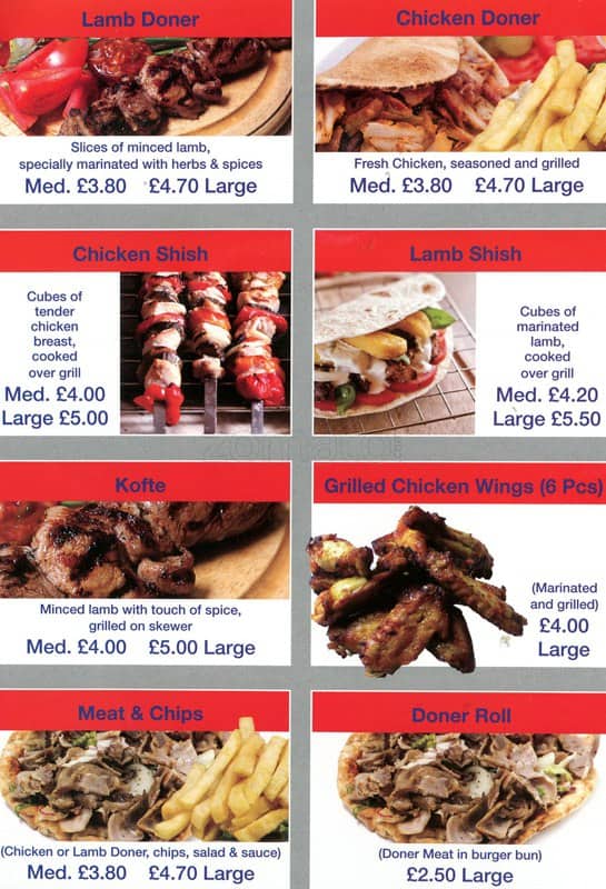 Kings Kebab Menu, Menu for Kings Kebab, Plaistow, London Zomato UK